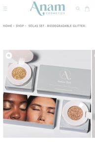 Anam cosmetics Solas Set glitter eyeshadow