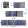 Tech Travel Solar Charger with USB Solar Panel Image 7