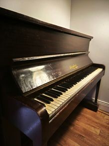 Upright Baresford Piano Free for Collection