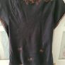 Beautiful Mnsoon Black 100%silk Top Image 7