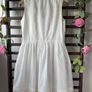 Dress uk 12 Tommy Hilfiger ivory 100% cotton Image 10