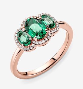 Pandora 3 Stone Ring