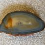 Vintage Polished Agate Ashtray Image 2