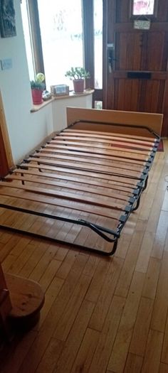 Folding Small Double Jaybe Bed frame - No Mattress