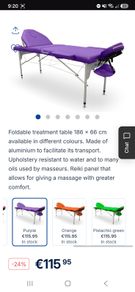 Massage table for sale