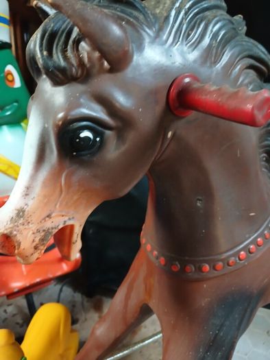 vintage rocking horse