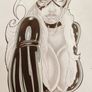 Original Comic Art of Marvels Black Cat by Narcelio Sousa Image 3