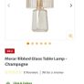 Glass Table Lamp Image 2
