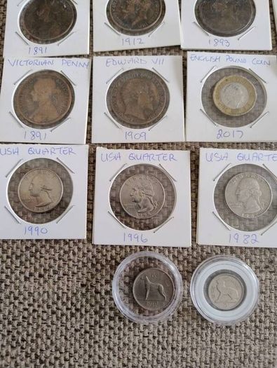 Coins Bulk Lot With Free Standard Postage Included