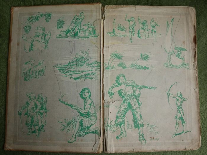 The Story of Robinson Crusoe - Told in Pictures