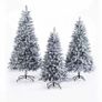Christmas tree 6ft 7ft 8ft 180cm 210cm 240cm green and white Image 6