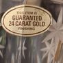 Irish Killarney Hand Cut Crystal Glass Vase With 24ct Gold Finish. In Mint Condition. Image 6