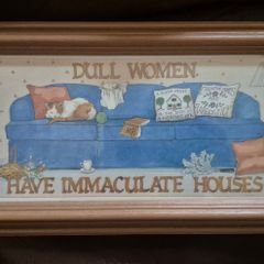Funny Framed Picture