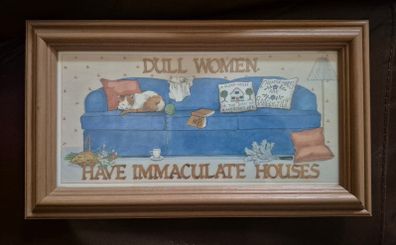 Funny Framed Picture