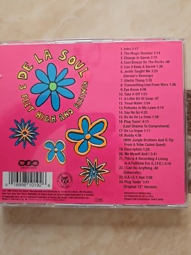 De La Soul 2CD  - 3 Feet High And Rising