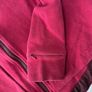 Nike Burgundy Zip Hoodie Size S Image 4