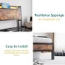 Double Size Bed Frame with Charging Station and LED Lights, Image 2