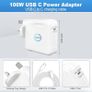 106W USBC Super Fast Charger Compatible with MacBook Pro MacBook Air iPad Pro Laptop Tablet USBC Image 7
