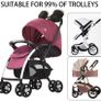Pram Hand Muff - Buggy Mittens Pushchair Hand Warmer Gloves, Universal Waterproof and Windproof Stroller Handmuff for Pram, Buggy, Bike and Trailer (FREE POSTAGE) Image 3