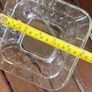 Guinness vintage heavy pressed glass ashtray,,,collectors item, unusual with clear glass ,guinness logo on the 4 sides ,,see pictures for condition, sold as seen , Image 10
