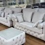 Royale Rio Chesterfield Fullback Sofa + Matching Coffee Table Image 7