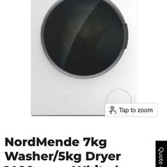 washing machine with dryer