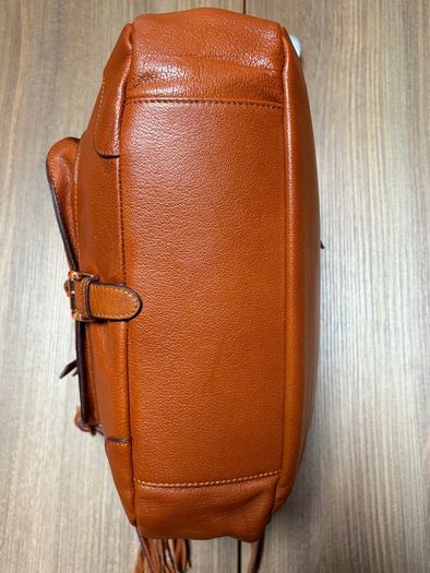 Handbag leather