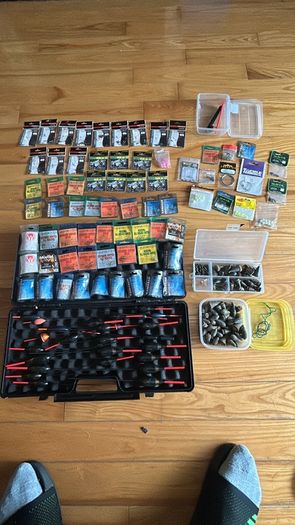Professional Fishing Tackle Bundle - Colmic, Maver, Kamasan - Huge Job Lot