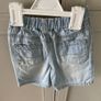 M&S Denim shorts 6-9 months Image 2