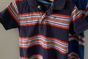 2 striped aTommy Hilfiger polo shirts