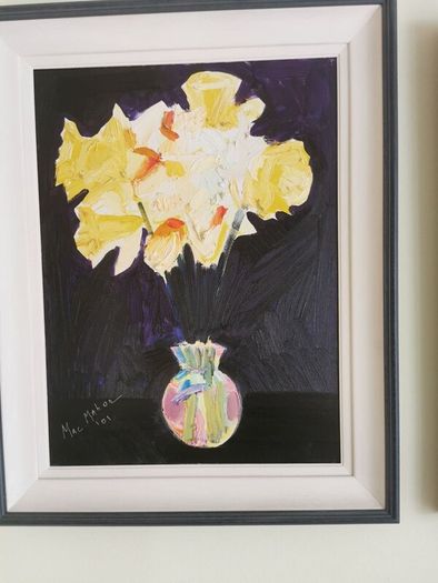Paintings of Flowers by Brian MacMahon