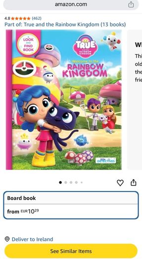 True and the Rainbow Kingdom books