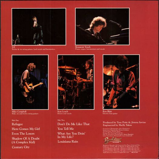 Tom Petty And The Heartbreakers Damn The Torpedoes