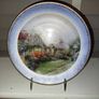 Bradford Exchange "Candlelight Cottage" plate Image 3