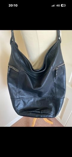 Vintage Gharani Strok large bucket bag