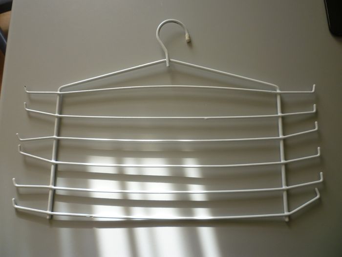 COAT HANGERS & 5 x TROUSER RACKS. Clothes Hangers  Jacket Top Trousers hangers. 6 colours.