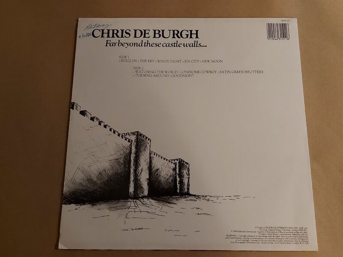 Chris De Burgh - Collection of 10 Vinyl Records - From 10 euro + hundreds more