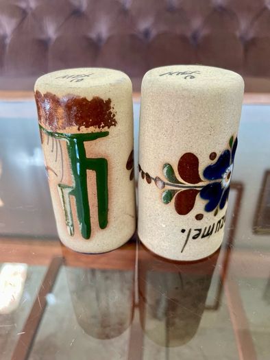 Stoneware Tequila Shot Glasses Tonala Mexico