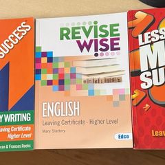 Leaving Cert English Study Books x 3