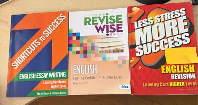 Leaving Cert English Study Books x 3