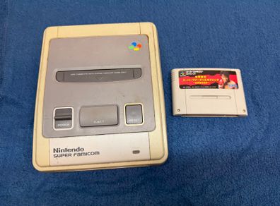 Nintendo Super Famicom Japanese SNES version with game