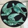 Carrig Ware   Ceramic  Pair of Swallows Image 4