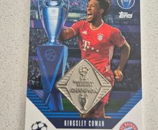 Match Attax 24/25 Kingsley Coman UCL Chanpion Relic Card