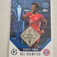 Match Attax 24/25 Kingsley Coman UCL Chanpion Relic Card
