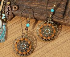 Boho Style Earrings - lovely gift idea