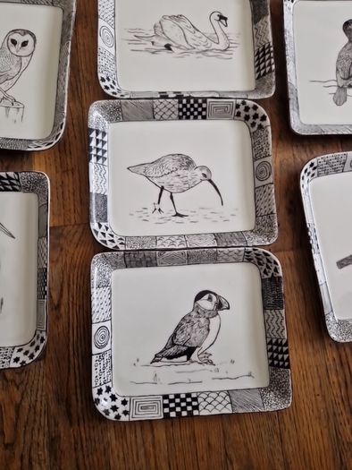 handpainted ceramics