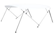 4 Bow Bimini Top White 243x(230-244)x137 cm