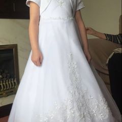 Little People Communion Dress  Immaculate Condition