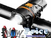 Bike Headlight Front Back light Set USB Rechargeable Bright 800 Lumen