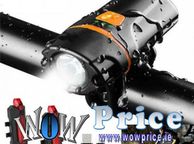 main image for ad Bike Headlight Front Back light Set USB Rechargeable Bright 800 Lumen